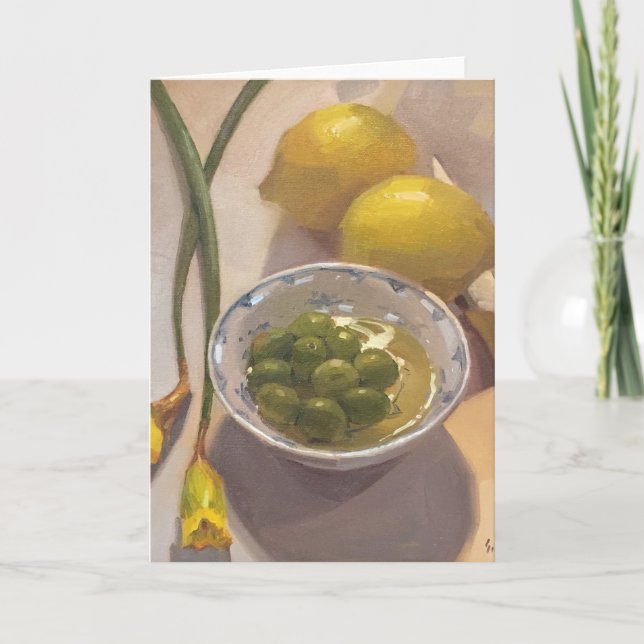 De Agradecimento Cartão vazio, arte original por Sarah Sedwick (Frente)