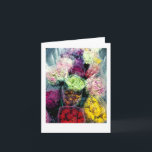 De Agradecimento Cartão vazio floral dos buquês cor-de-rosa da flor<br><div class="desc">Cartão floral vazio pronto para suas próprias palavras: o dia feliz,  obtem bem,  obrigado,  feliz aniversario,  dia das mães feliz--você nomeia-o. Minha própria fotografia.</div>