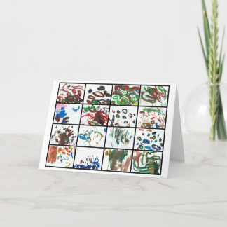 De Agradecimento Dando a obrigados o cartão