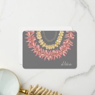 De Agradecimento Dia da Lei - Dove, Cartão Aloha Personalizado