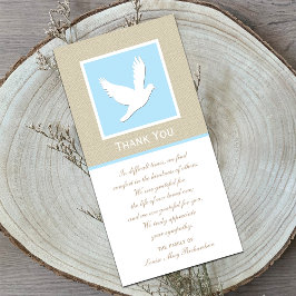 De Agradecimento Dove Simpatia Obrigado Cartão com fotos