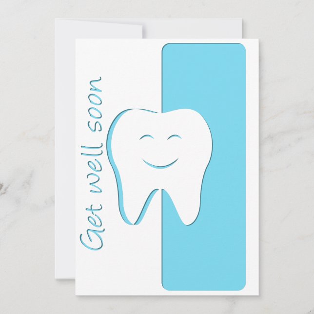 De Agradecimento Em breve - Cartão Dentista (Frente)