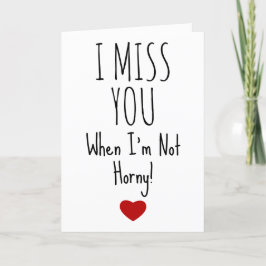 De Agradecimento Eu sinto sua falta mesmo quando não sou um cartão 