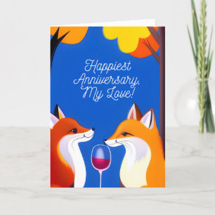 De Agradecimento Feliz Aniversário, Meu Amor! Cartão
