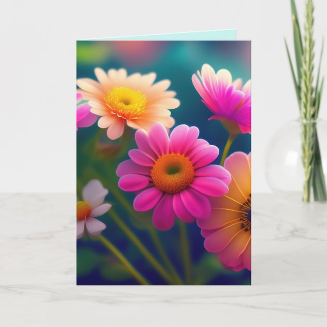DE AGRADECIMENTO FLORES PENSANDO EM SEU CARTÃO CHEERFUL (Frente)
