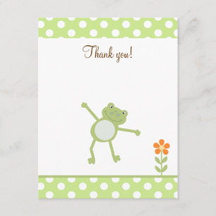 De Agradecimento Froggggy - Leapfrog Agradável - Obrigado cartão 