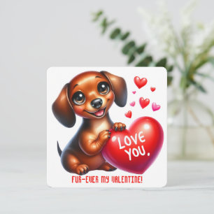 De Agradecimento Fur-Ever Meu Valentim - Cartão do Dia dos Namorado