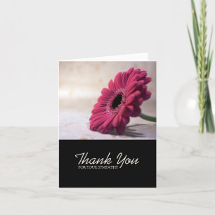 De Agradecimento Gerbera Simpatia Obrigado Nota Cartão 1