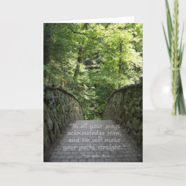 De Agradecimento Inspirado (Prov. cartão do 3:6)