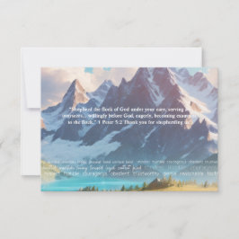 De Agradecimento JW Obrigado por nos prender com o cartão dos mais 