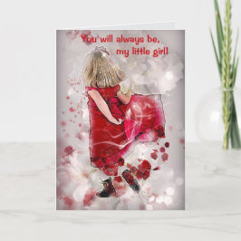 DE AGRADECIMENTO MINHA MENINA - CARTÃO A QUALQUER HORA