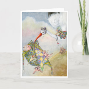 De Agradecimento novo cartão para bebês