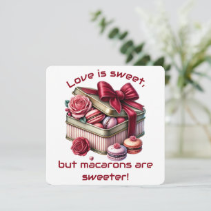 De Agradecimento O Amor é Doce - Cartão do Dia dos Namorados