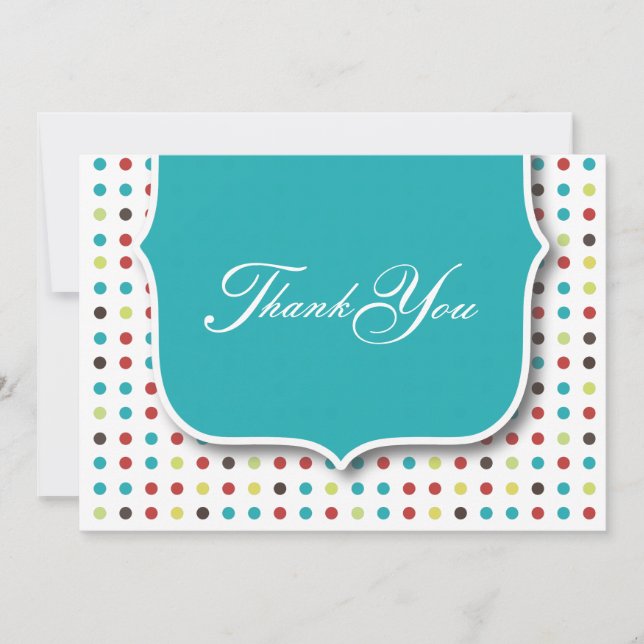 De Agradecimento Obrigado bonito você cartão liso (Frente)