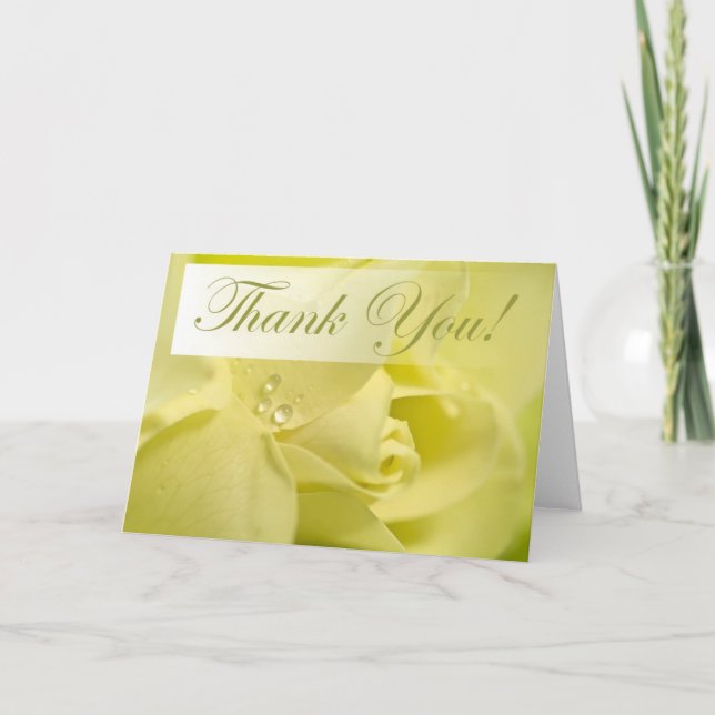 De Agradecimento Obrigado! Cartão (Frente)