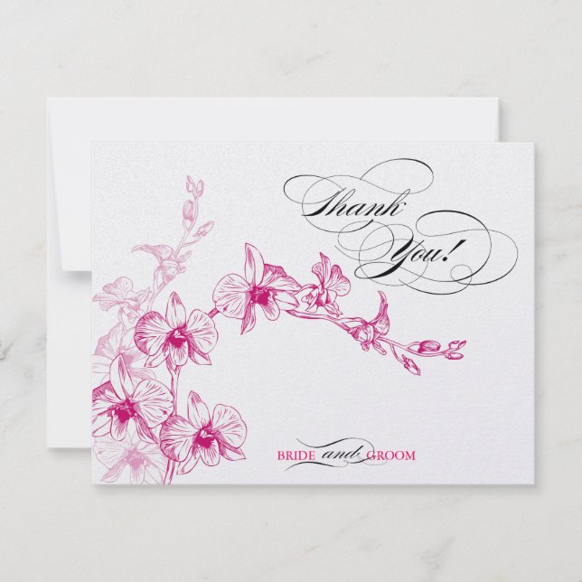 De Agradecimento Obrigado! Cartão (Frente)