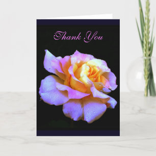 De Agradecimento Obrigado Cartão Rosa Rosa Rosa Rosa Rosa Rosa