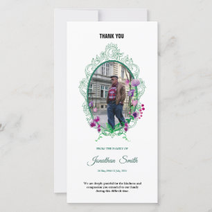 De Agradecimento Obrigado memorável você cartão com fotos