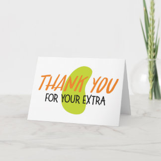 De Agradecimento Organ Kidney | Obrigado Pelo Seu Cartão Extra