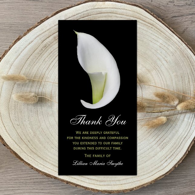 De Agradecimento Simpatia Memorial Obrigado Cartão com fotos - Lily (Criador carregado)