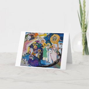 De Agradecimento Todos os Santos Dia I   Kandinsky   Cartão