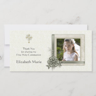 De Agradecimento Verde Floral, Quadro Ornamentado, Cartão com foto