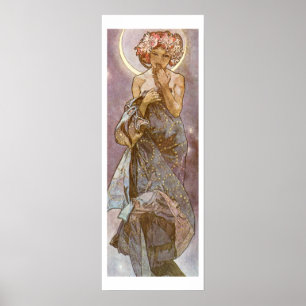 ~ de Alphone Mucha o poster 1902 da lua