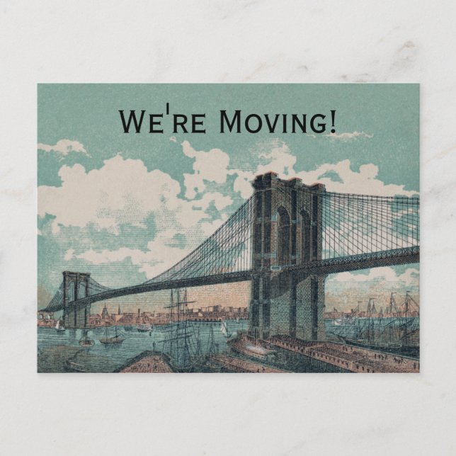 De Anúncio Cartão postal Brooklyn (Frente)