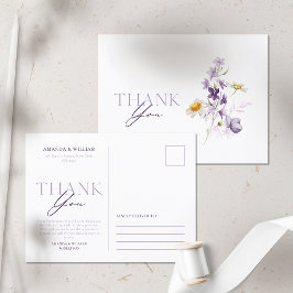 De Anúncio Cartão postal floral elegante