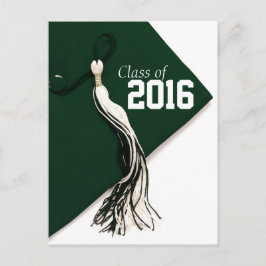 De Anúncio Cartão postal para a graduação do Boné Verde 2016