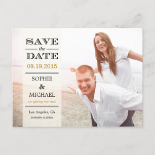 De Anúncio Cartão Postal Save The Date Overlay Transparente -