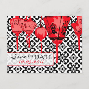 De Anúncio Cartão postal SD Lanternas Vermelhas