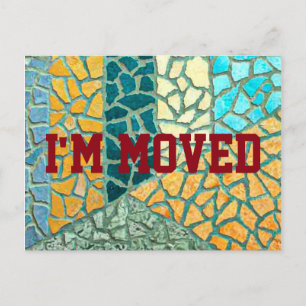 De Anúncio Crie seu próprio cartão postal com texto e fundo.