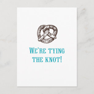 De Anúncio Estamos nos casando! Cartão postal