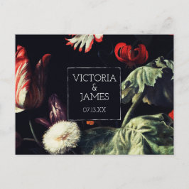 De Anúncio Jardim à Meia-Noite | Cartão Postal Save the Date