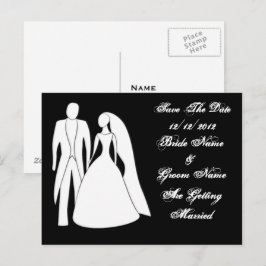 De Anúncio Salvar Cartão Postal da Data do Casamento