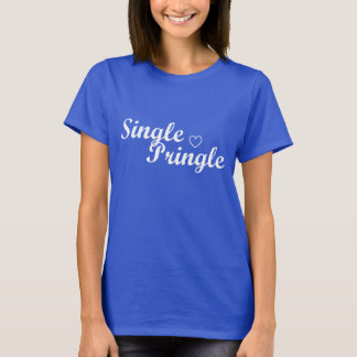 De "azul do t-shirt das mulheres único Pringle"