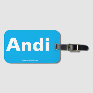 De Bagagem Etiqueta Andi Bag