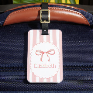 De Bagagem Etiqueta para mochila escolar estética Coquette fl
