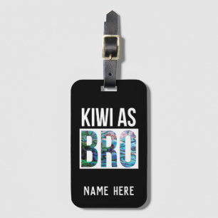 DE BAGAGEM KIWI PERSONALIZADA A GANHAR A ETIQUETA PAUA-LUGAGE