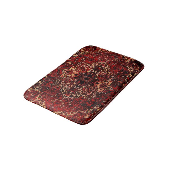 De Banheiro Design oriental do tapete na obscuridade - (Angulado)