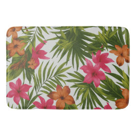 De Banheiro Tapete Tropical Vibrante design 