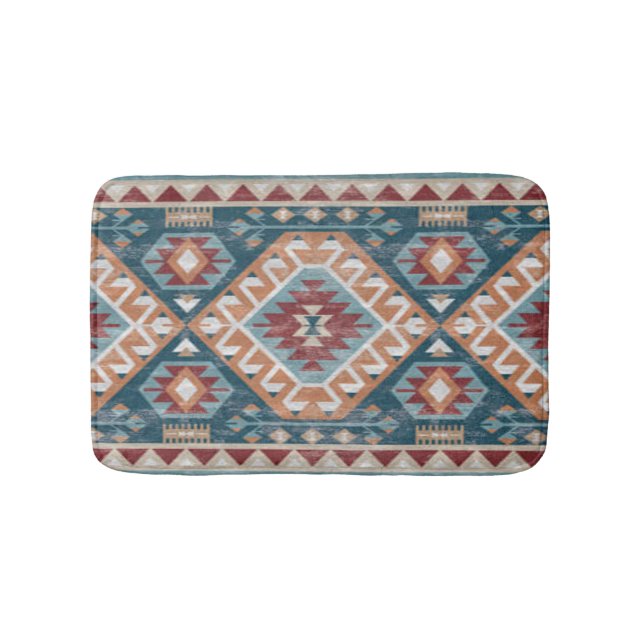 De Banheiro Tapete Turco Antigo Kilim Kabristan (frente)