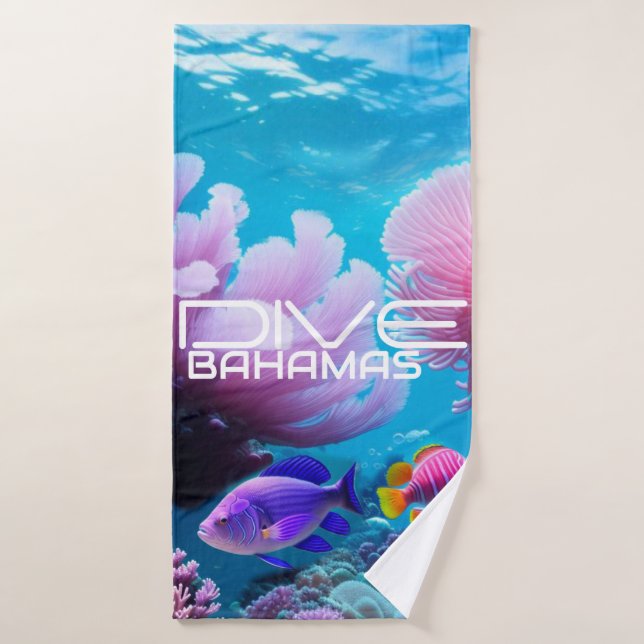 De Banho Dive Bahamas - Toalha (Toalha de Banho)