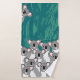 De Banho Toalha Koalas Bath
