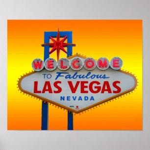 Dê boas-vindas a Las Vegas ao poster
