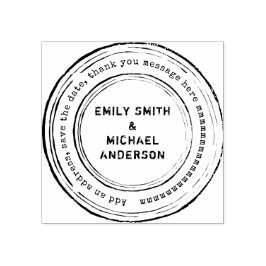 De Borracha Arredondar Carimbo Personalizado Estilo em Desvio 