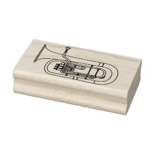 De Borracha Baritone Musical Banda Professora Carimbo