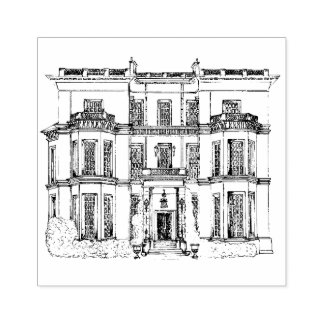 De Borracha Carimbo da Casa Hedsor