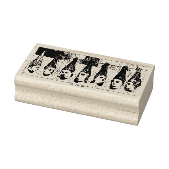 De Borracha Carimbo das Damas Vitorianas, Cabeça Estranha (Carimbo)